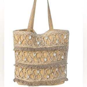 SALT + Umber Seashell Tote Bag